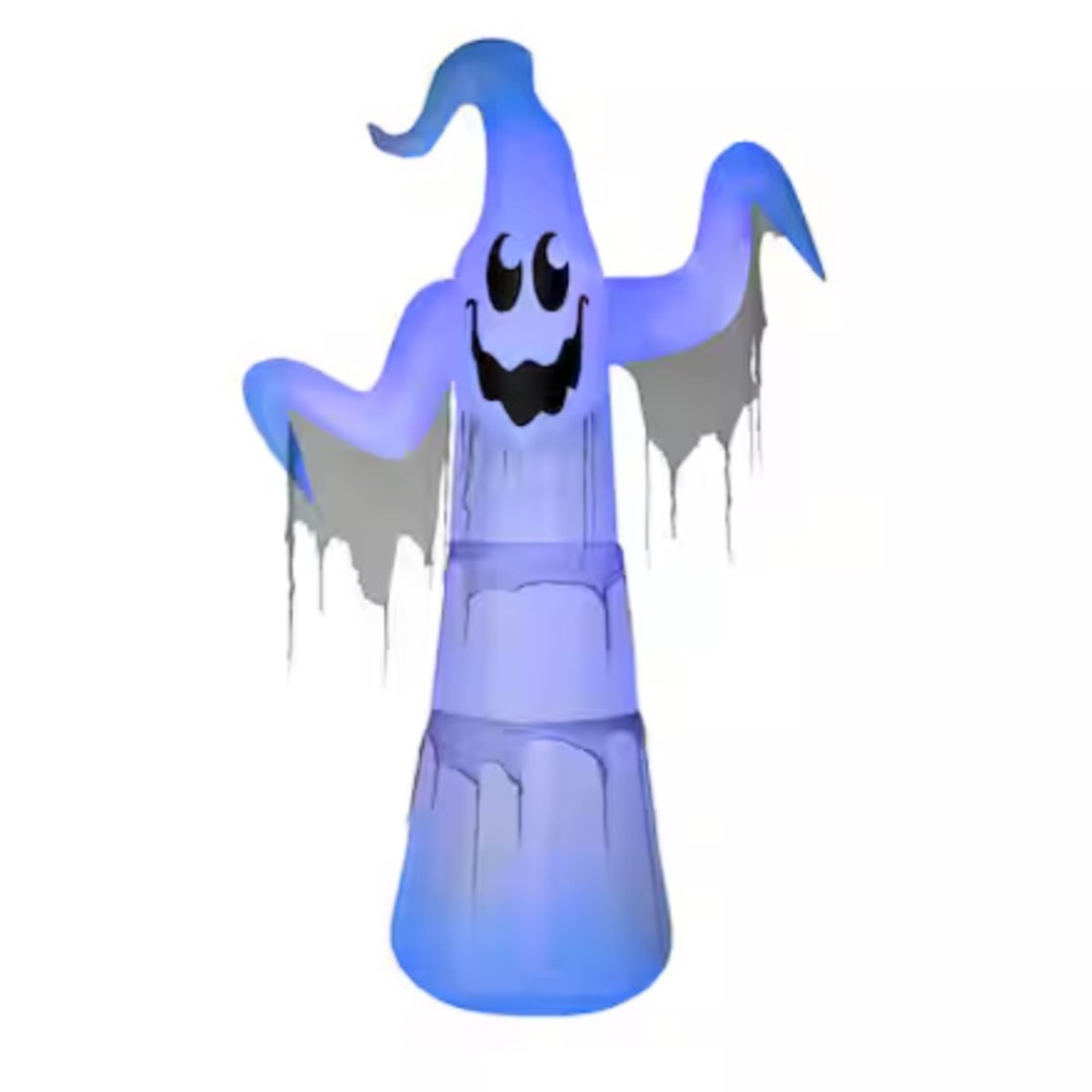 Gemmy 12’ Inflatable Ghost Shirt Circuit Halloween Decoration